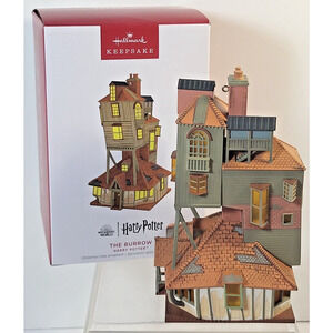 Hallmark Keepsake Ornament Harry Potter The Burrow Wizarding World 2023 NEW